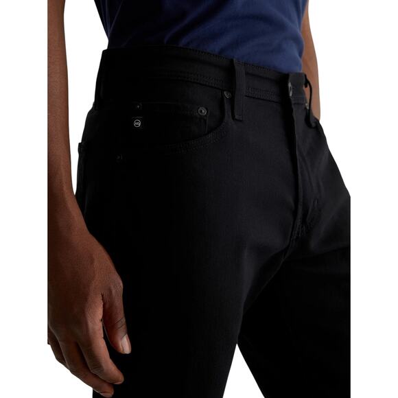 AG Adriano Goldschmied NWT The Everett Slim Straight Jeans Endless Black 40x32 - Picture 3 of 14